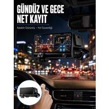 Uravas Store Çift Lens Araç Güvenlik Kamerası G Sensörlü Full Hd Yeni Nesil