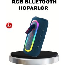 Uravas Store Mini Mavi Bluetooth Hoparlör Şık Görünüm ve Taşınabilir Güçlü Ses