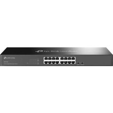 Omada Tp-Link DS1016G 16 Port 10-100-1000 Mbps Switch Çelik Kasa Rack Mount (Kdo)