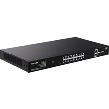 Tenda TEG2220P-16-250W 16 Port 10-100-1000 Poe +2 Sfp Switch Cloud Yönetilebilir Çelik Kasa Switch (Kdo)