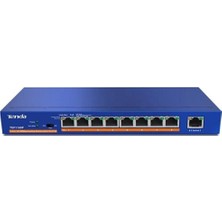 Tenda TEF1109P-8-63W 9 Port 8 Port Poe+ 10-100 Switch (Kdo)