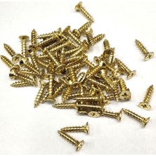 Uravas Store Sarı 1000 Adet Klips Vidası 2,3x9,5 mm Yhb, Ithal - Konik Başlı Kutu Ayak, Askı, Mini Vida