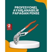 Uravas Store Çelik Alaşımlı Ayarlı Papağan Pense Yalıtımlı Sap