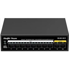 Ruijie Reyee Ruijie-Reyee RG-ES110F-P 10 Port 10-100 Mbps 8 Port 10-100 Pe 110W Switch (Kdo)