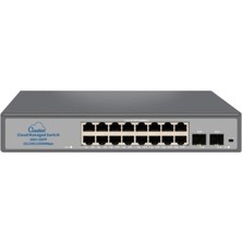 Nova NVC-HIS2116G2S 16 Port Full Giga Cloud Non Poe Ethernet Switch (Kdo)