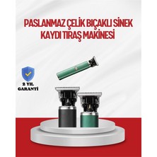 Uravas Store Saç Sakal Ense Paslanmaz Çelik T-Bıçak Vücut Tıraş Makinesi
