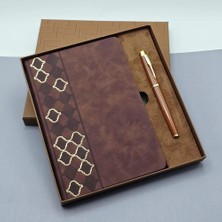 Uravas Store Lüks Kutulu Defter Kalem Set