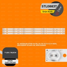 Uravas Store Skytech HL-00320A28-0701S-04, 180.DT0-321800, HL-00320A28 Tv LED Bar-