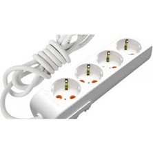 Mutlusan Rı-Tech 4lü 3mt Topraklı Grup Priz (001 175 410002 03 00) (Kdo)
