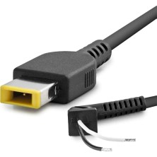 Uravas Store Notebook Adaptör Kablosu USB Pın Yoga Lenovo 120W-150W Siyah HDX5562