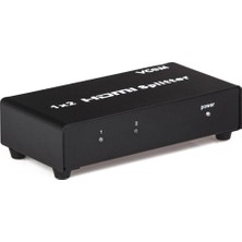 Vcom DD412A 1-2 Port 1.4V 1080P Metal HDMI Splitter (Kdo)