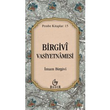 Bedir Yayınları Birgivi Vasiyetnamesi