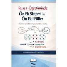 Yaz Yayınları Rusça Öğretiminde Ön Ek Sistemi ve Ön Ekli Fiiller (Tablo ve Örneklerle Açıklamalı Ders Kitabı)