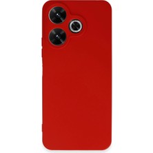 ALK Xiaomi Redmi 13 4g Kılıf First Silikon - Kırmızı