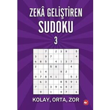 Uravas Store Zeka Geliştiren Sudoku 3 - Kolay - Orta - Zor
