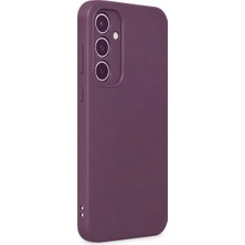 ALK Samsung Galaxy A35 5g Kılıf First Silikon - Mürdüm