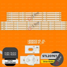 Uravas Store Philips 58" LB58003 V0_01,LB-GM3030-GJPHP585X11AA12-R L-2-T Tvled Bar