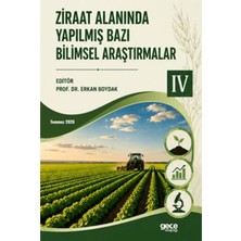 Gece Kitaplığı Ziraat Alanında Yapılmış Bazı Bilimsel Araştırmalar Iv