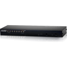 Aten KH1508AI-AX-G 8 Port Cat 5 High-Density Kvm Switch (Kdo)