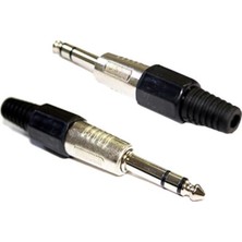 Uravas Store Oem 6,3mm Canon Stereo Gitar Jack Rensiyah