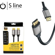 Uravas Store Sline 15 Metre 4K HDMI Kablo Erkek-Erkek