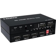 Nova HDMI 4×2 Matrix Switch 4K 60 Hz (Kdo)