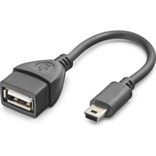 Uravas Store Mini USB To USB Otg Kablo - Siyah HN4591