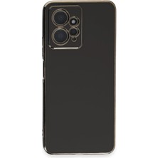 ALK Xiaomi Redmi Note 12 4g Kılıf Volet Silikon - Siyah