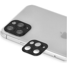 ALK Apple Iphone 11 Pro Max Pers Alüminyum Kamera Lens - Siyah