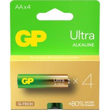 Uravas Store GP15AU-2U2 Lr6 Ultra Alkalin 4lı Pil