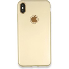 ALK Apple Iphone Xs Max Kılıf First Silikon - Gold