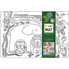 Uravas Store Funny Mat - Vahşi Dostlar 33,5X48CM
