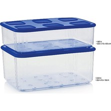 Tupperware Modüler Düzenleme Kabı 2.53 Lt ve 1.6lt Esc