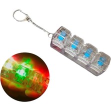 Renas Store Işıklı Klavye-Stres Giderici Anahtarlık - Blue Switch