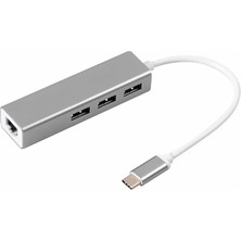 Uravas Store ZR115 Type-C Ethernet Macbook Çevirici 3.0