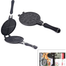 Renas Store 20CM Granit Döküm Waffle Tava Bakalit Sap (5528)