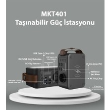 Makim MKT401 Taşınabilir Güç Istasyonu (Kdo)