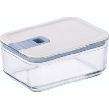 Neoflam Perfect Seal Derin Cam Saklama Kabı 1100 ml Bej