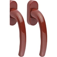 Renas Store Tool 2 Parça  Kahverengi Pvc Pencere Kolu (5528)