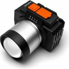 Uravas Store Gold Silver GS-15650 2500 Lümen 4 Mod Sos Özellikli LED Kafa Feneri
