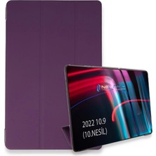 ALK Apple Ipad 2022 10.9 (10.nesil) Kılıf Tablet Smart Kılıf - Mor