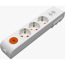 Mutlusan Rı-Tech 3lü 3mt Anahtarlı 1usb+1type-C I Topraklı Grup Priz(Ç.k.) (001 175 350102 03 00) (Kdo)