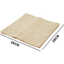 Renas Store 3 Pcs 28X28CM Yeşil Lif Kabak Bitiki Üretimi Saf Doğal Temizlik Bezi (5528)