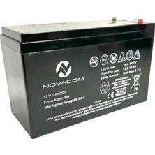 Ttec Plus Nova 12V 7A Bakımsız Kuru Akü 2kg Ups Uyumlu (Kdo)