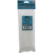 Renas Store Beyaz   3.6X200MM  Plastik Cırt Kelepçe  100PCS (5528)