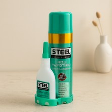 Uravas Store Hızlı Çok Amaçlı Yapıştırıcı 500ML+125GR - Mdf/ahşap/metal/plastik/cam