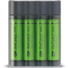 Gp X411 Aa 2700 Mah Şarjlı Kalem Pil 4 Adet + Şarj Cihazı GPX411270AAHCEMTB-2EAB4 (Kdo)