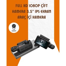 Renas Store Araç Içi ve Ön Kameralı 3 Inç IPS Ekranlı Full Hd Güvenlik Kamerası