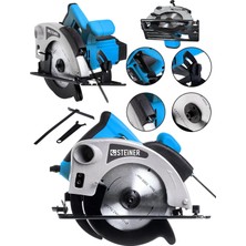 Steiner Alman Gt Blue 5008 Metal Şanzuman Lazerli Daire Testere Sunta Kesme Makinesi 45' Açılı Kesim