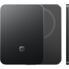 Xiaomi Ultra Ince Manyetik Güç Kaynağı 5000 Mah, 15 W Magsafe, Grafit Siyah | Ultra Ince ~ 110 G Mag